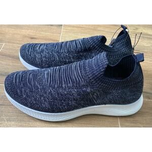 Members Only Knit Sneakers Men's 11M Navy/White